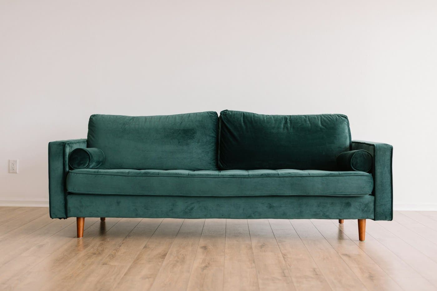 Furnished living space after supply and install